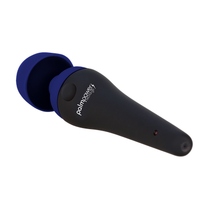 PalmPower - Masseur rechargeable - Tête flexible - Bleu/Noir