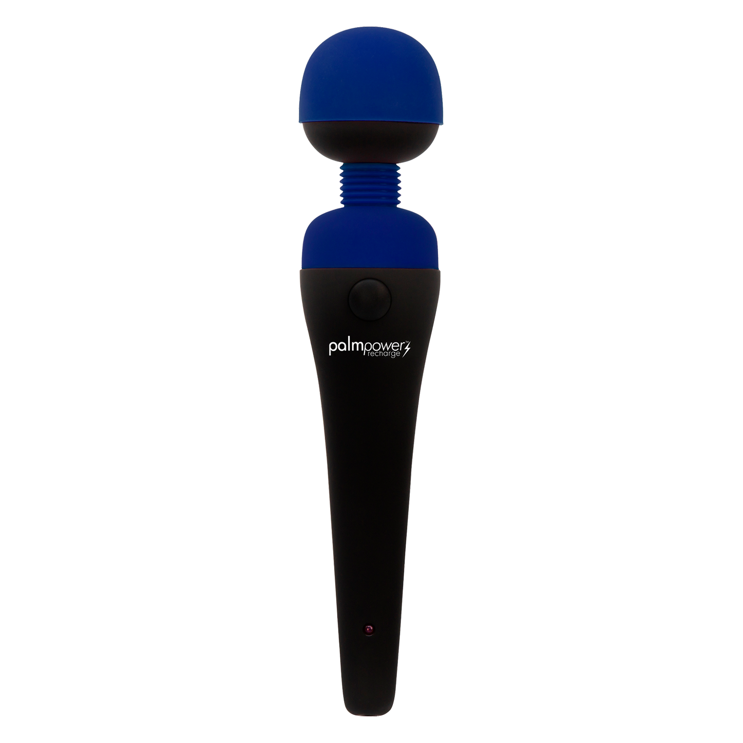 PalmPower - Masseur rechargeable - Tête flexible - Bleu/Noir