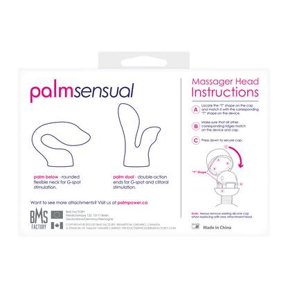 PalmPower - Palmsensual - Accessoires pour vibromasseur wand - Bleu