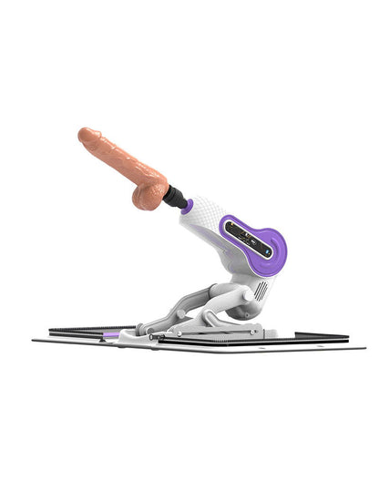 ZSEX - Fuck Machine - Witte Tas - Paarse Machine-Erotiekvoordeel.nl