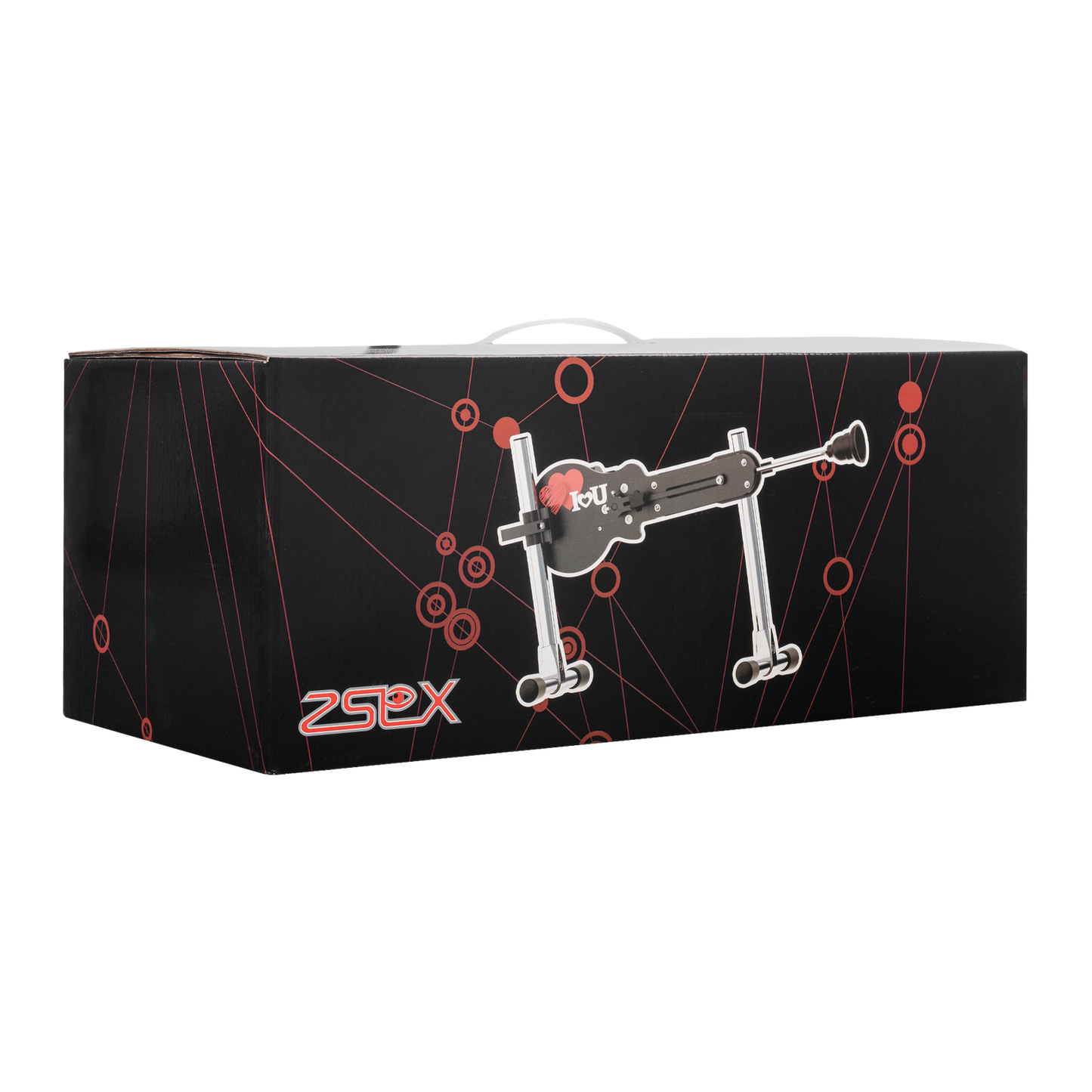 ZSEX - Mini Fuck Machine - I Love You - Zwart-Erotiekvoordeel.nl