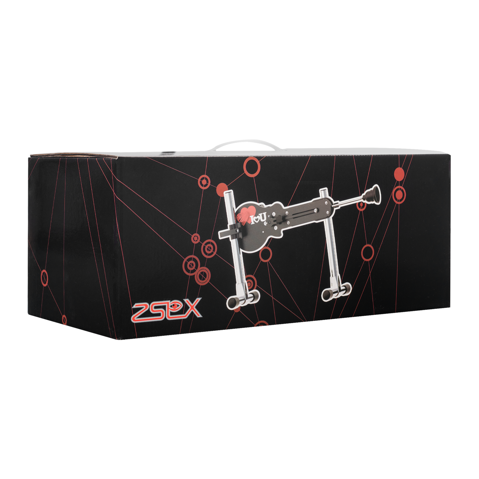 ZSEX - Mini Fuck Machine - I Love You - Zwart-Erotiekvoordeel.nl