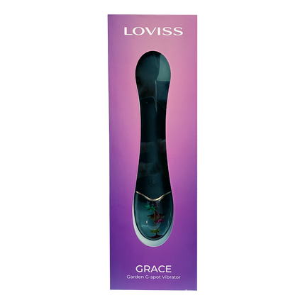 LOVISS - Grace - Garden G-Spot-vibrator – Zwart-Erotiekvoordeel.nl