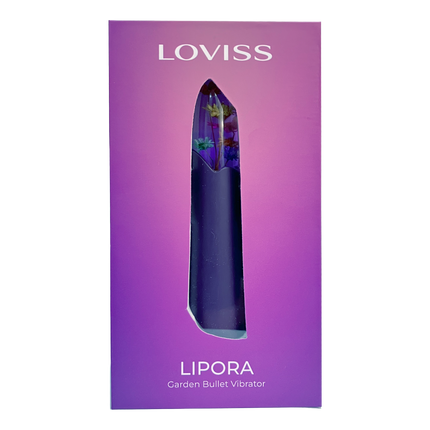 LOVISS - Lipora - Garden Bullet Vibrator - Paars-Erotiekvoordeel.nl