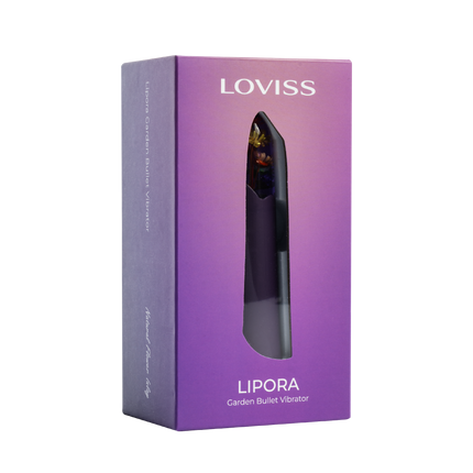 LOVISS - Lipora - Garden Bullet Vibrator - Paars-Erotiekvoordeel.nl