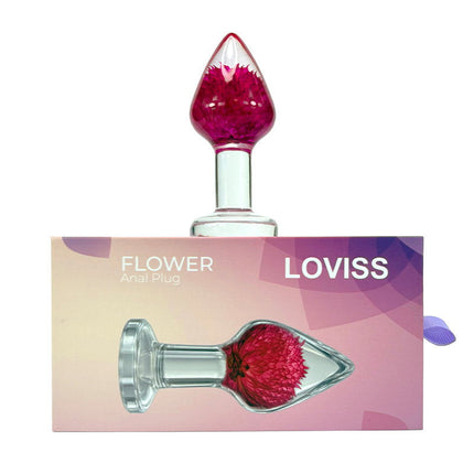 LOVISS - Gomphrena Globosa - Garden Flower Buttplug – Transparant-Erotiekvoordeel.nl