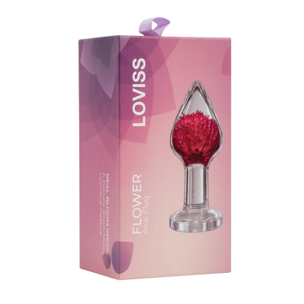 LOVISS - Gomphrena Globosa - Garden Flower Buttplug – Transparant-Erotiekvoordeel.nl