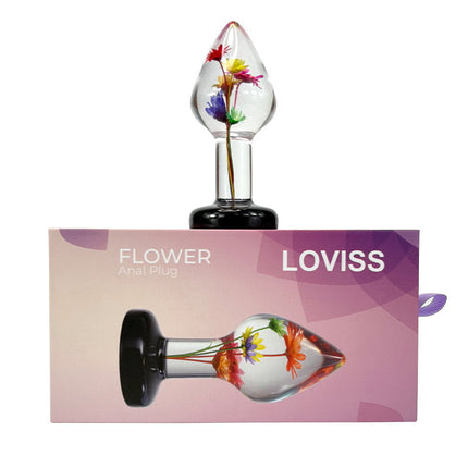 LOVISS - Helichrysum - Garden Flower Buttplug – Transparant-Erotiekvoordeel.nl