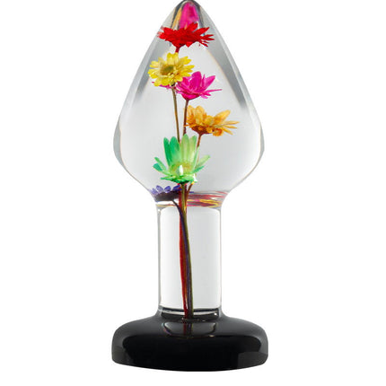 LOVISS - Helichrysum - Garden Flower Buttplug – Transparant-Erotiekvoordeel.nl