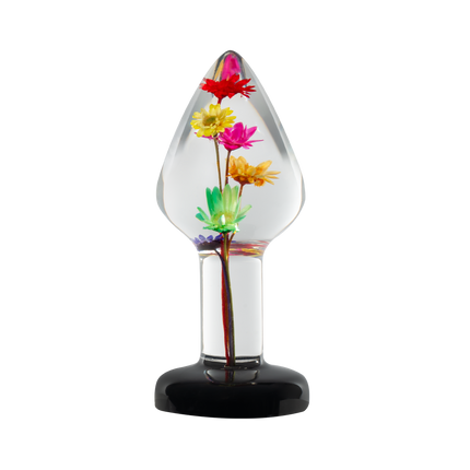 LOVISS - Helichrysum - Garden Flower Buttplug – Transparant-Erotiekvoordeel.nl