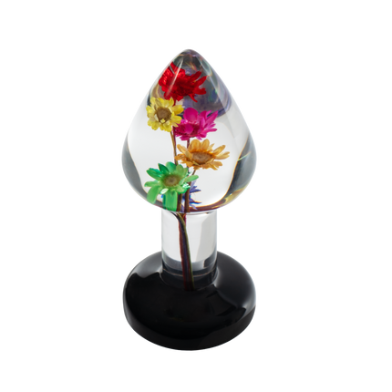 LOVISS - Helichrysum - Garden Flower Buttplug – Transparant-Erotiekvoordeel.nl
