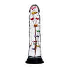 LOVISS Helichrysum Garden Flower Dildo Texture – Transparant-Erotiekvoordeel.nl