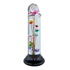 LOVISS Helichrysum Garden Flower Dildo Smooth – Transparant-Erotiekvoordeel.nl