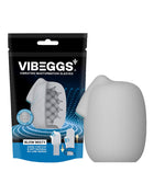 VIBEGGS - Blow Misty - Vibrating Masturbation Sleeve ánd Finger Vibrator - White