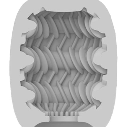 VIBEGGS - Ribs Delight - Funda Vibradora para Masturbación y Vibrador de Dedos - Blanco