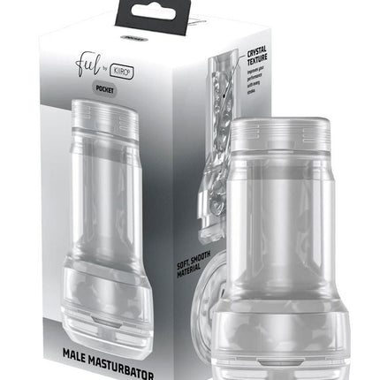 Kiiroo - Feel Pocket Stroker Crystal - Transparant-Erotiekvoordeel.nl