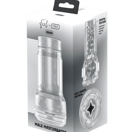 Kiiroo - Feel Pocket Stroker Crystal - Transparant-Erotiekvoordeel.nl