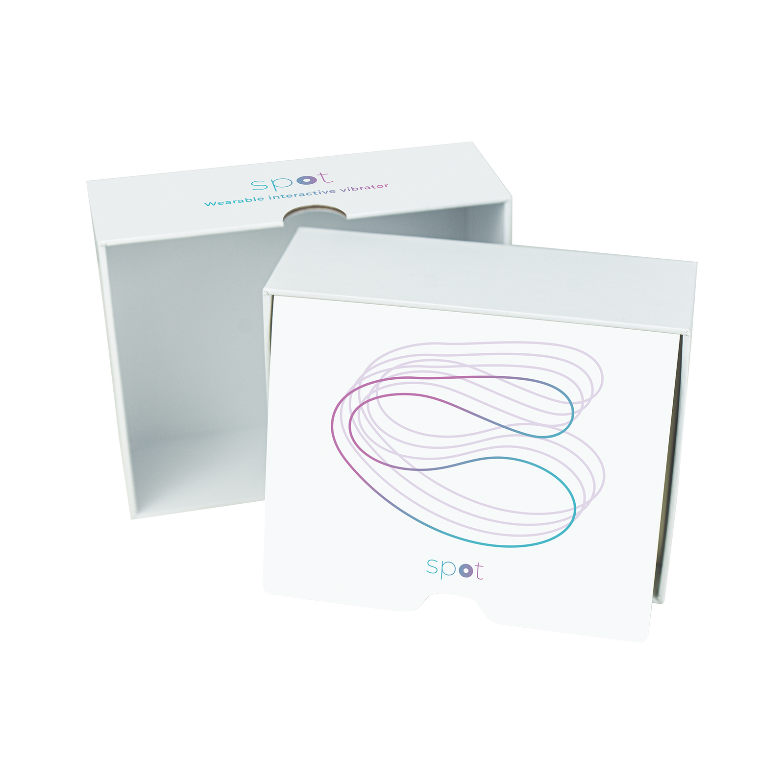 KIIROO - Spot - Draagbaar Interactief Vibrerend Eitje - Kiss Me - Roze-Erotiekvoordeel.nl