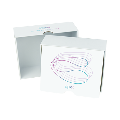 KIIROO - Spot - Draagbaar Interactief Vibrerend Eitje - Kiss Me - Roze-Erotiekvoordeel.nl