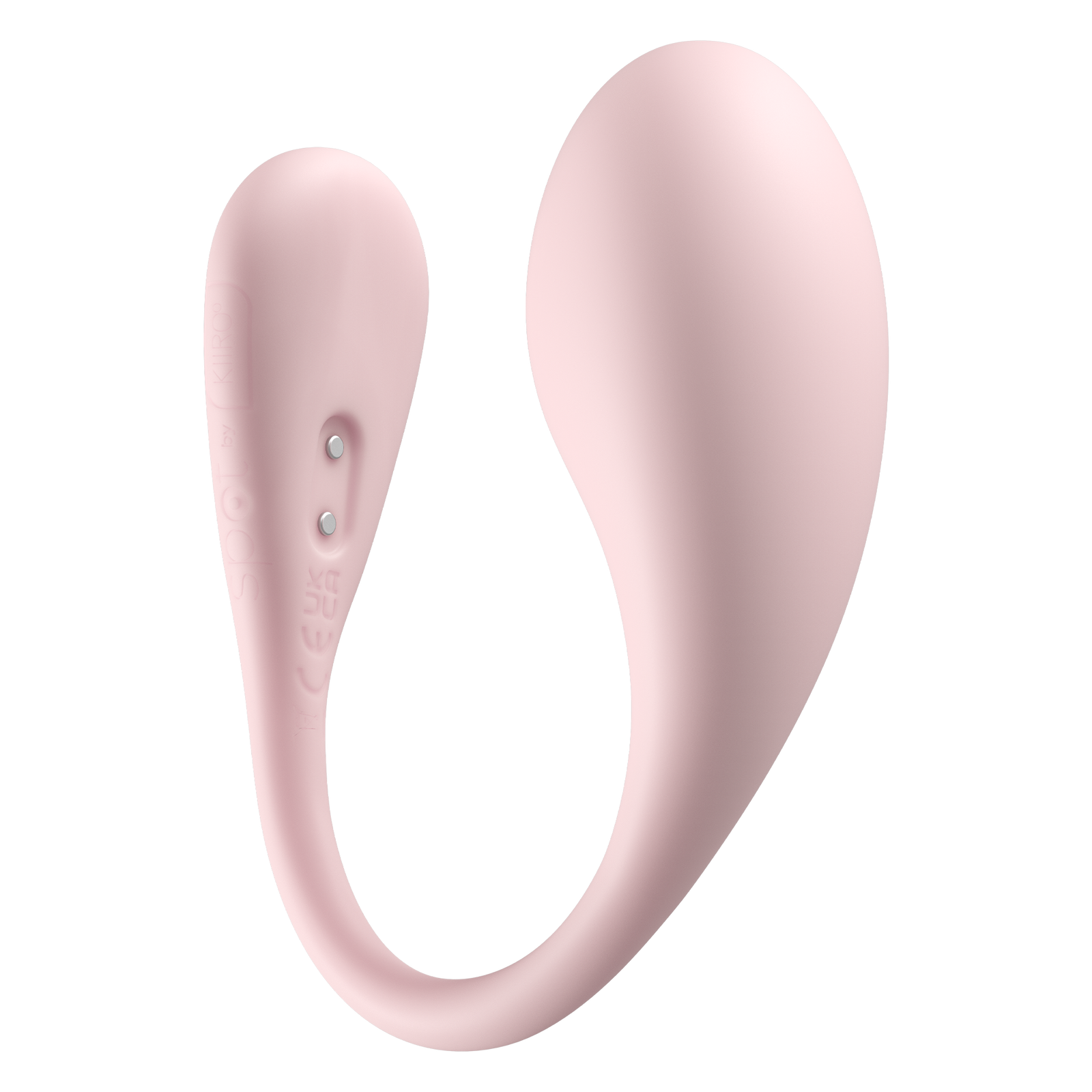 KIIROO - Spot - Draagbaar Interactief Vibrerend Eitje - Kiss Me - Roze-Erotiekvoordeel.nl