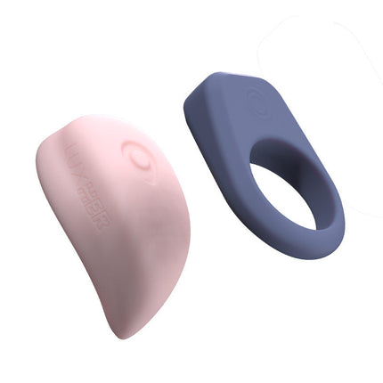 Luxus - Interactieve Sex Toys voor koppels- App Control - roze/blauw-Erotiekvoordeel.nl