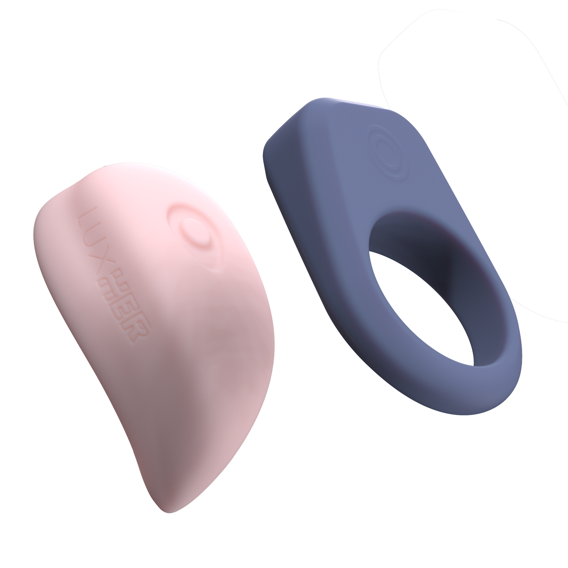 Luxus - Interactieve Sex Toys voor koppels- App Control - roze/blauw-Erotiekvoordeel.nl