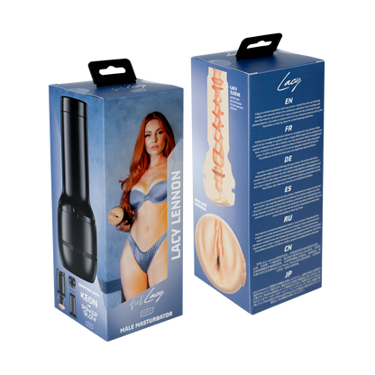 Kiiroo - FeelStar Stroker - Pornoster Masturbator - Lacy Lennon-Erotiekvoordeel.nl