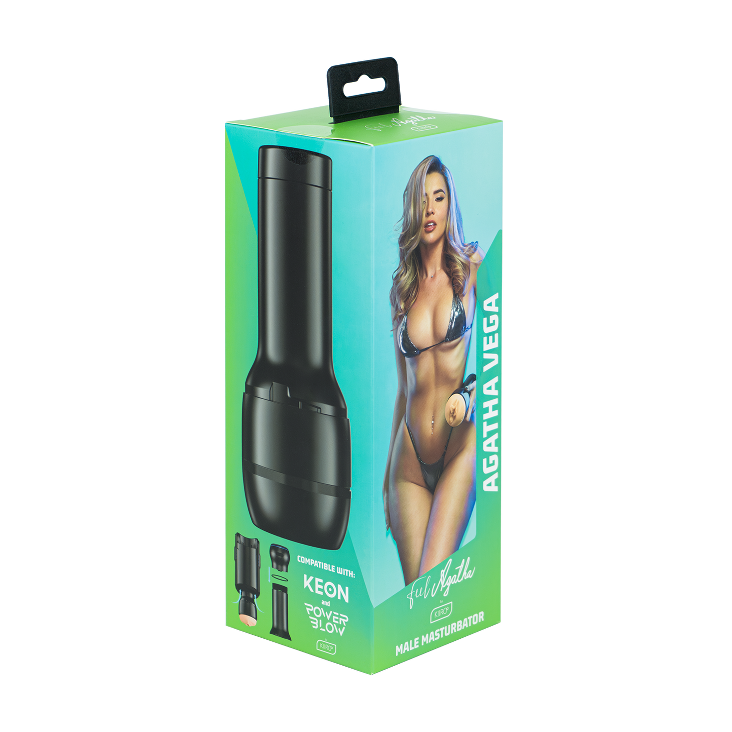 Kiiroo - Feelstar Stroker - Pornstar Masturbator - Agatha Vega - Ook te gebruiken met de Keon of Powerblow-Erotiekvoordeel.nl