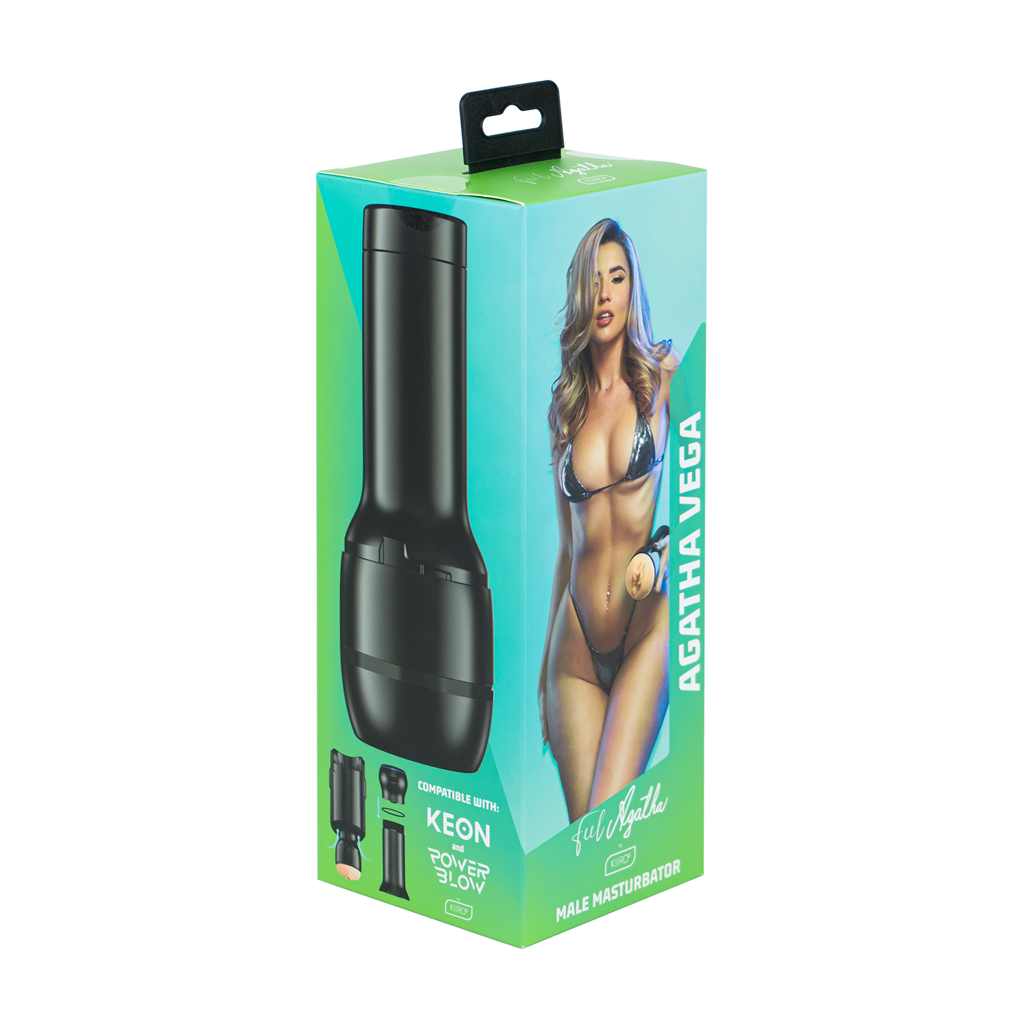 Kiiroo - Feelstar Stroker - Pornstar Masturbator - Agatha Vega - Ook te gebruiken met de Keon of Powerblow-Erotiekvoordeel.nl