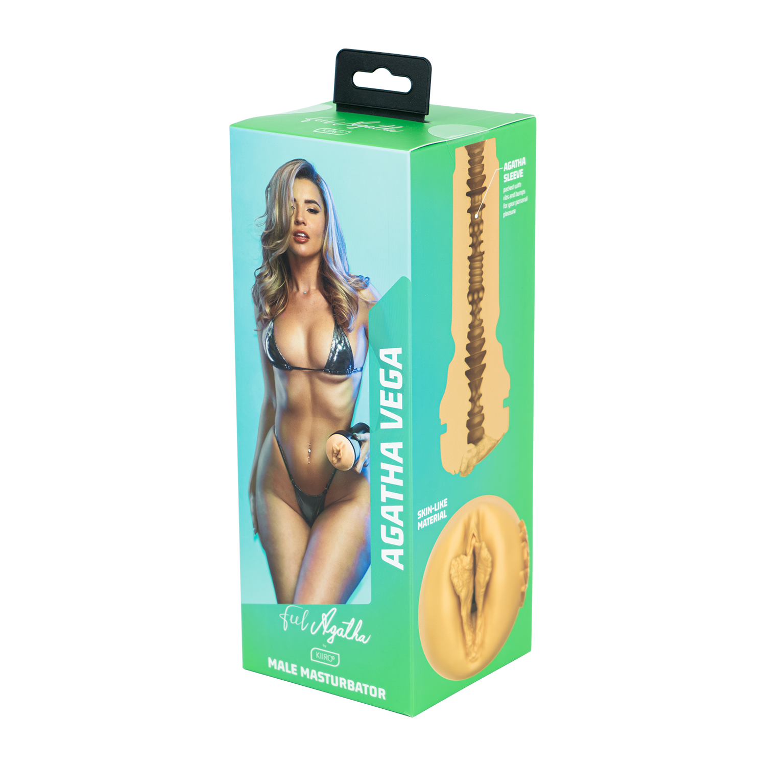 Kiiroo - Feelstar Stroker - Pornstar Masturbator - Agatha Vega - Ook te gebruiken met de Keon of Powerblow-Erotiekvoordeel.nl