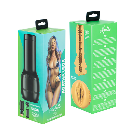 Kiiroo - Feelstar Stroker - Pornstar Masturbator - Agatha Vega - Ook te gebruiken met de Keon of Powerblow-Erotiekvoordeel.nl
