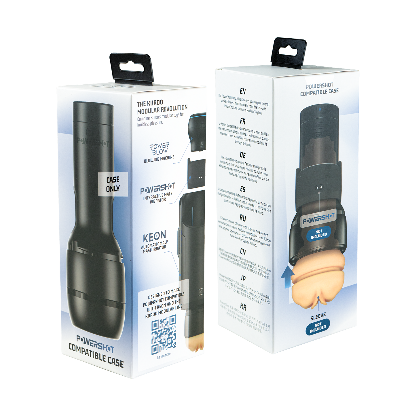 KIIROO - PowerShot Compatible Stroker Case - Schwarz