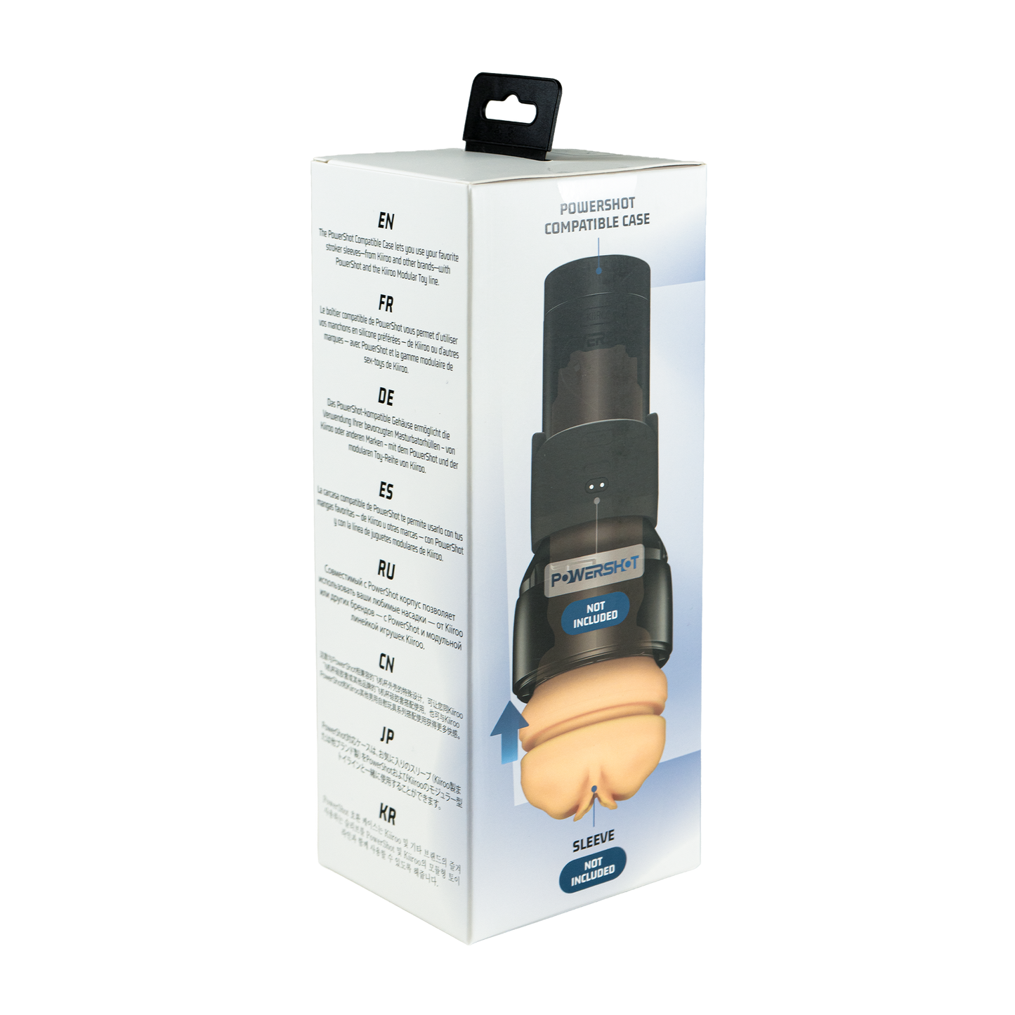KIIROO - PowerShot Compatible Stroker Case - Schwarz