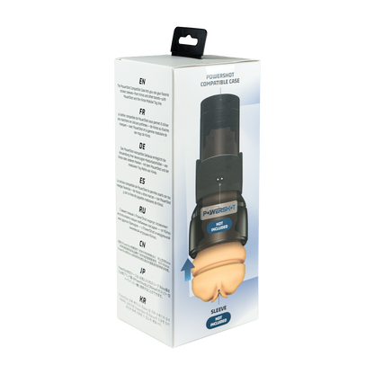 KIIROO - PowerShot Compatible Stroker Case - Schwarz