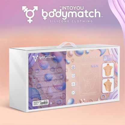 Bodymatch - Boomax - Hyperrealistisch Siliconen Mannelijk Bovenlichaam - Lichte Huidskleur-Erotiekvoordeel.nl