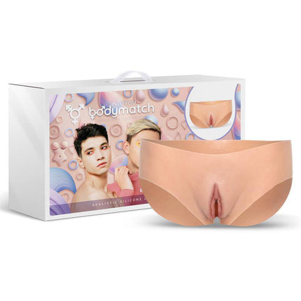 Bodymatch - Bexly - Realistische Siliconen Onderlichaam met Vagina - One Size - Lichte Huidskleur-Rimbastore.com
