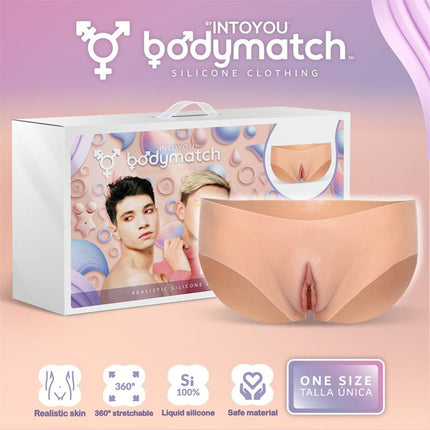 Bodymatch - Bexly - Realistische Siliconen Onderlichaam met Vagina - One Size - Lichte Huidskleur-Rimbastore.com