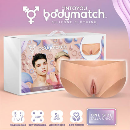 Bodymatch - Bexly - Realistische Siliconen Onderlichaam met Vagina - One Size - Lichte Huidskleur-Erotiekvoordeel.nl