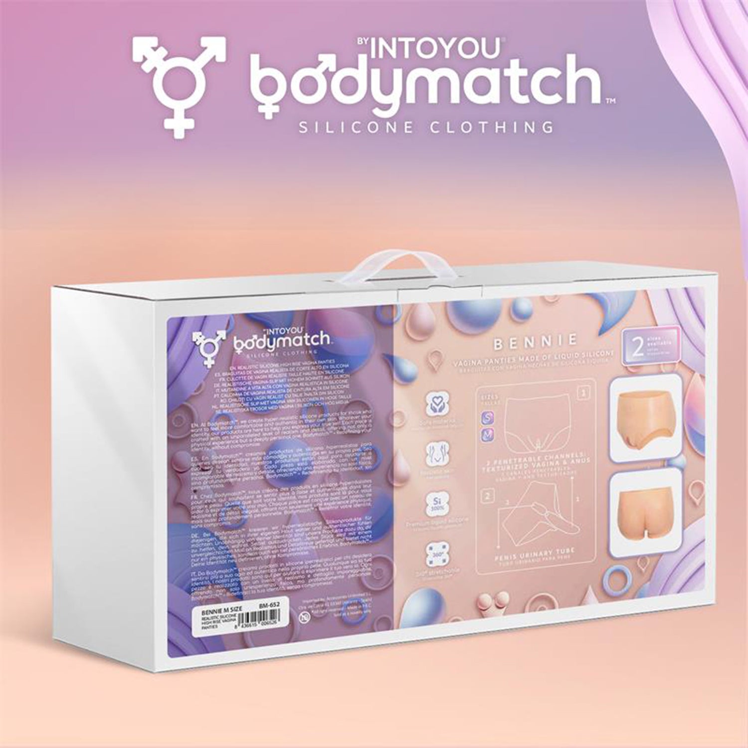 Bodymatch - Bennie - Realistisch Siliconen Onderlichaam met Vagina en Anus - Lichte Huidskleur-Erotiekvoordeel.nl