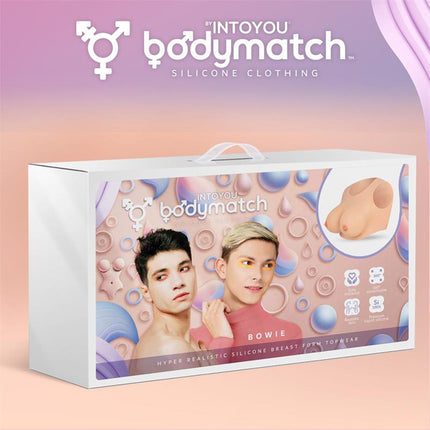 Bodymatch - Bowie - Realistische siliconen borstprothese - Lichte Huidskleur-Rimbastore.com