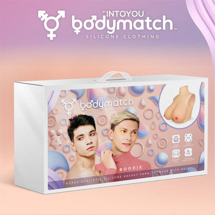 Bodymatch - Boodie - Realistische Siliconen Borstprothese - Lichte Huidskleur-Rimbastore.com