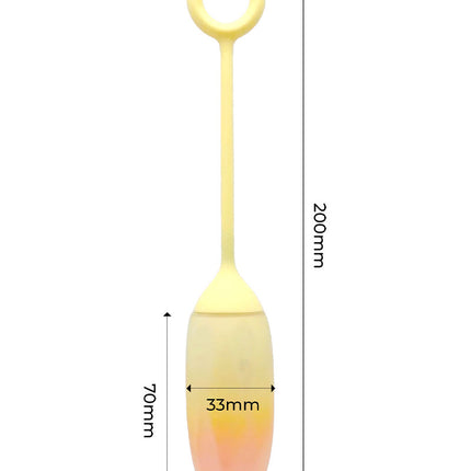 Intoyou - Vibro-Ei mit App-Steuerung - Gelb/Orange