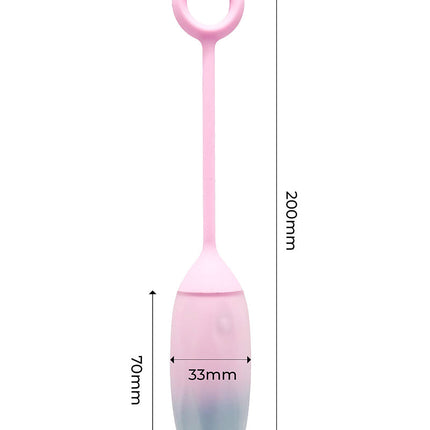 Intoyou - Vibrating Egg with App Control - Pink/Blue