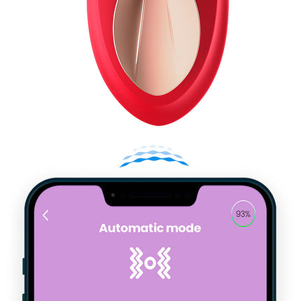 Intoyou - Panty Vibrator - Vibrerend Slipje - Met App Control - Rood-Erotiekvoordeel.nl