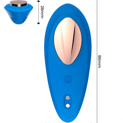 Intoyou - Panty Vibrator - Vibrerend Slipje - Met App Control - Blauw-Erotiekvoordeel.nl