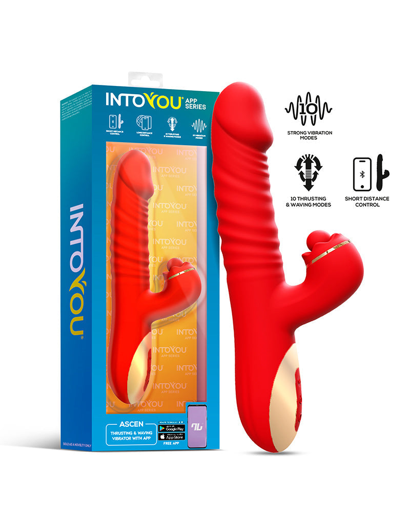 Intoyou - Ascen - Rabbit Vibrator - Stoender und oszillierender Rabbi Rimba Winkel Intoyou - Ascen - Rabbit Vibrator - Stoender und oszillierender Rabbi Rimba Winkel
