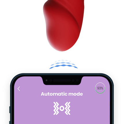 Intoyou - Ascen - Rabbit Vibrator - Stotende en Oscillerende Rabbit Vibrator met App Control - Rood-Erotiekvoordeel.nl