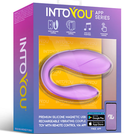 Intoyou - Partner Vibrator met App Control - Lila-Erotiekvoordeel.nl