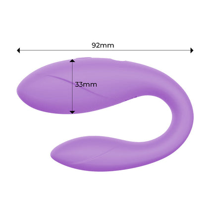 Intoyou - Partner Vibrator met App Control - Lila-Erotiekvoordeel.nl