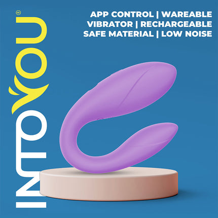 Intoyou - Partner Vibrator met App Control - Lila-Erotiekvoordeel.nl